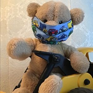 Cute Cars/Route 66 Child’s Face Mask